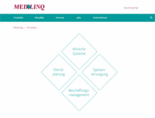 Tablet Screenshot of medlinq.com